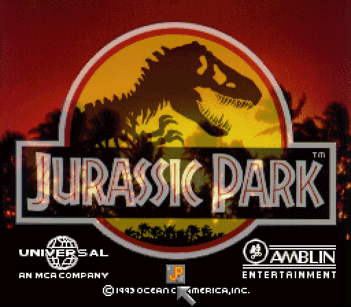 jurassic park snes