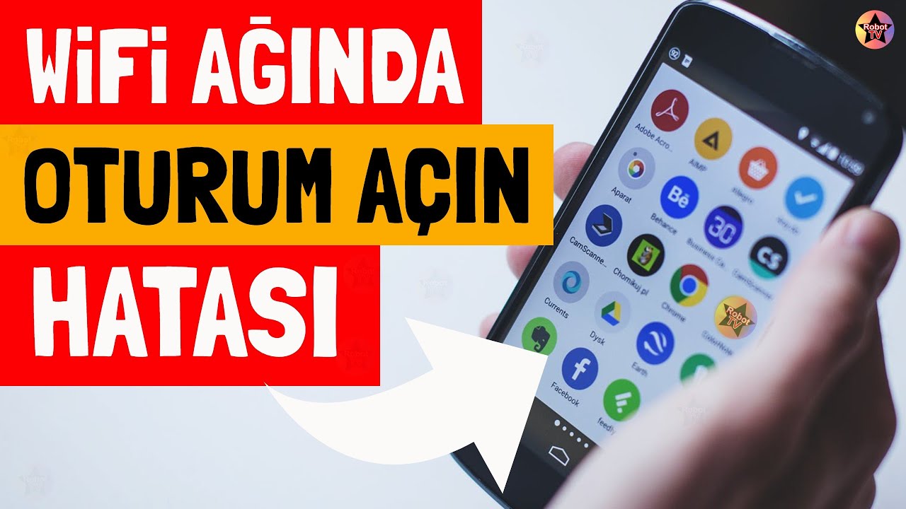 kablosuz ağda oturum açın hatası