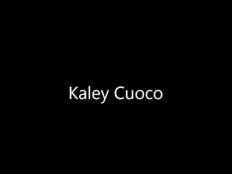 kaley cuoco pronunciation