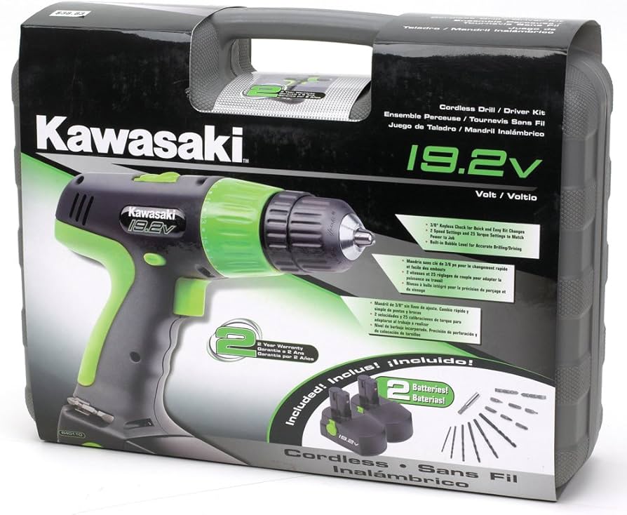 kawasaki 19.2 v drill