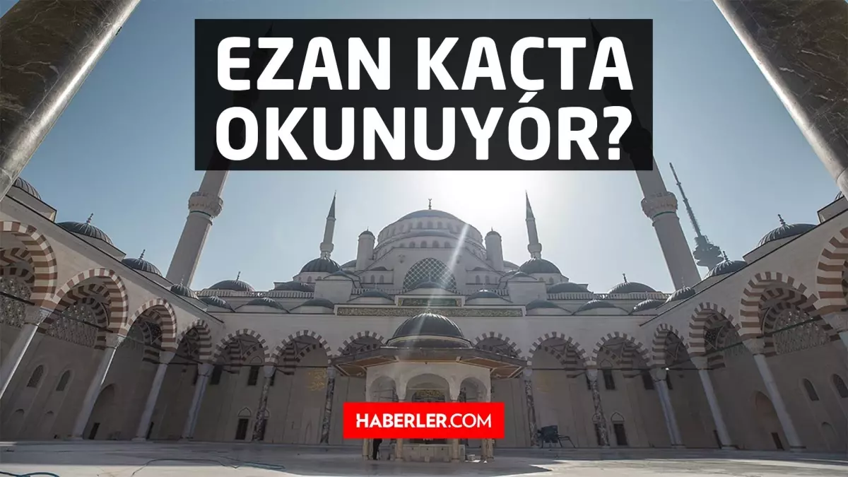 kayseri öğle ezanı