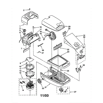 kenmore vacuum parts