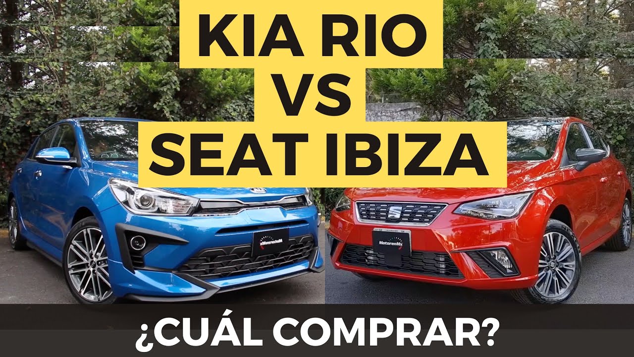 kia rio vs seat ibiza 2018