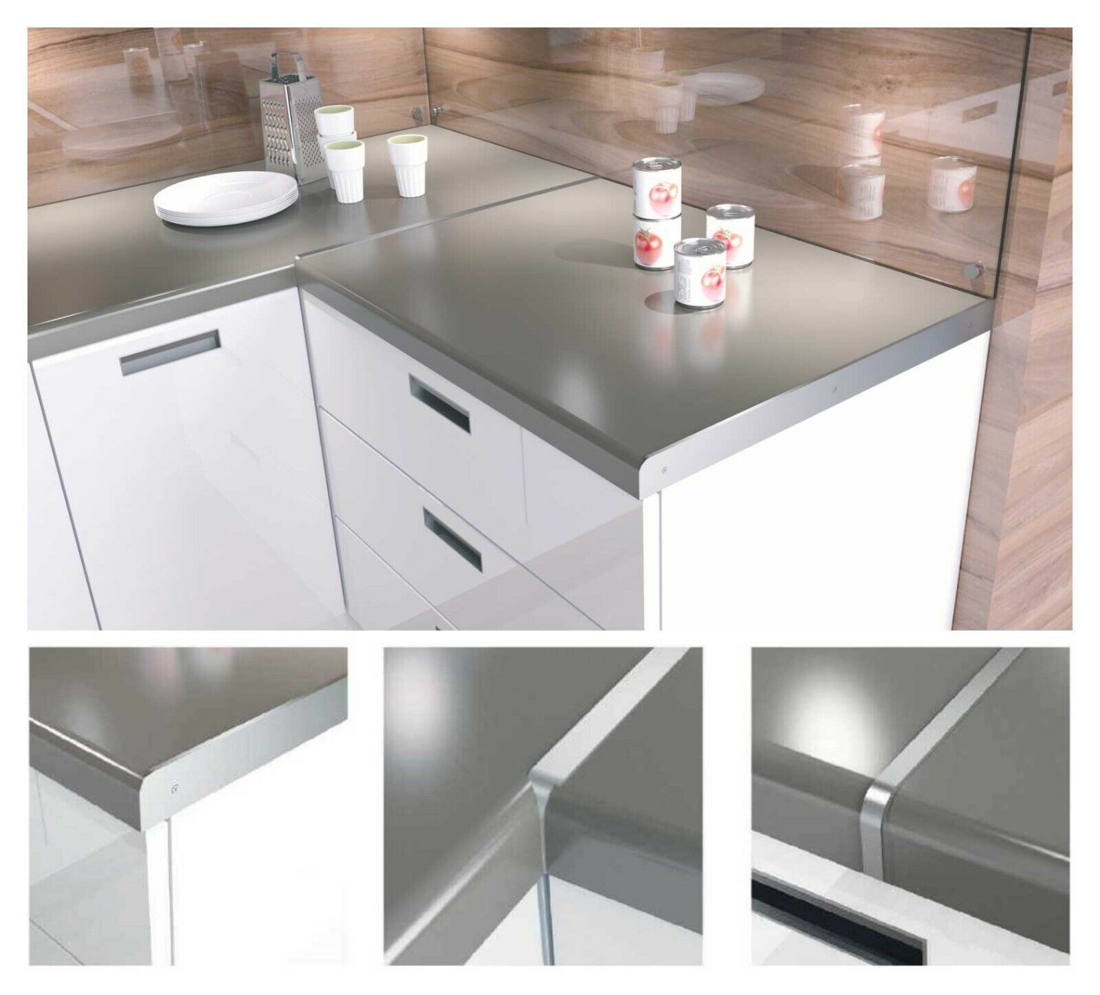 kitchen worktop edging