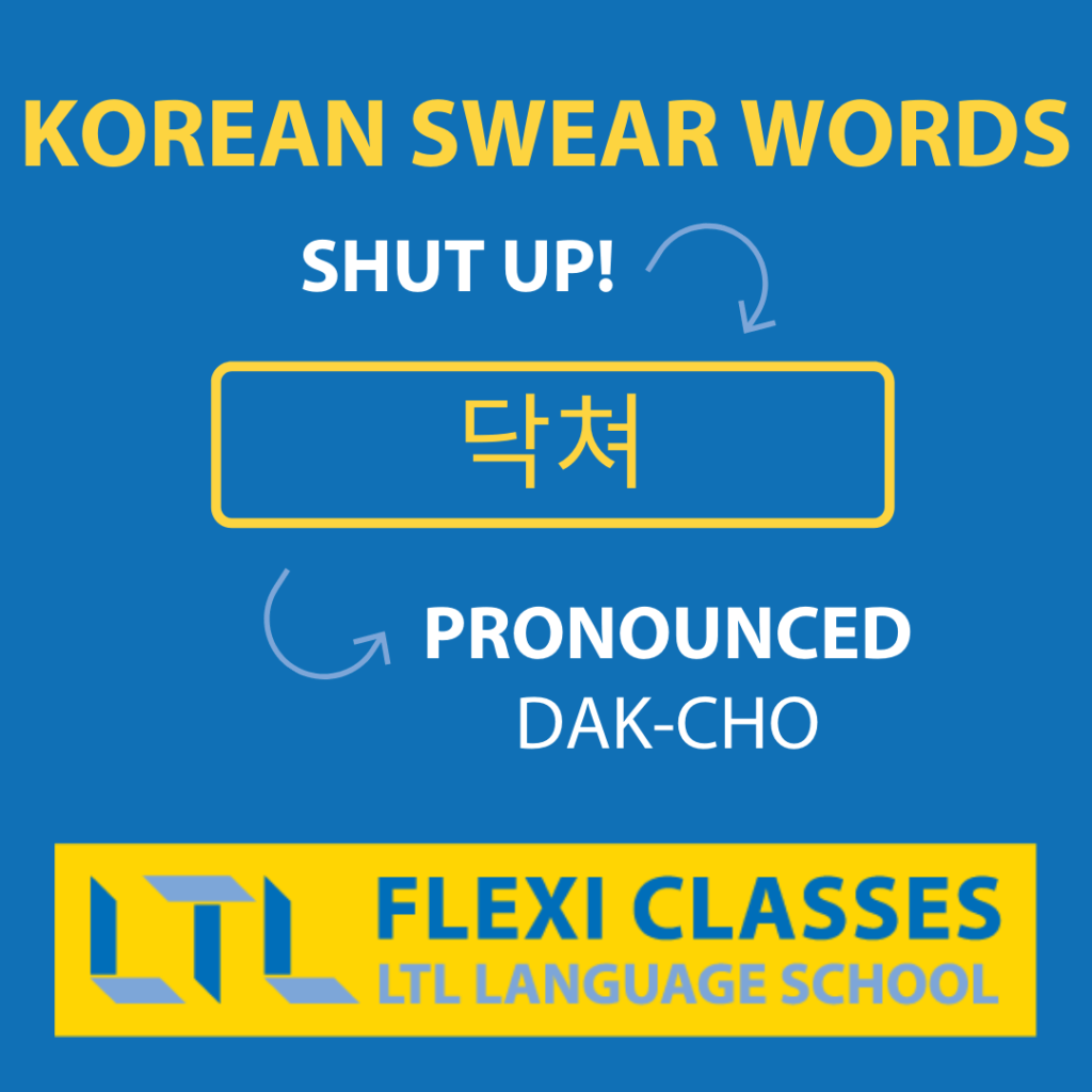 korean swearing
