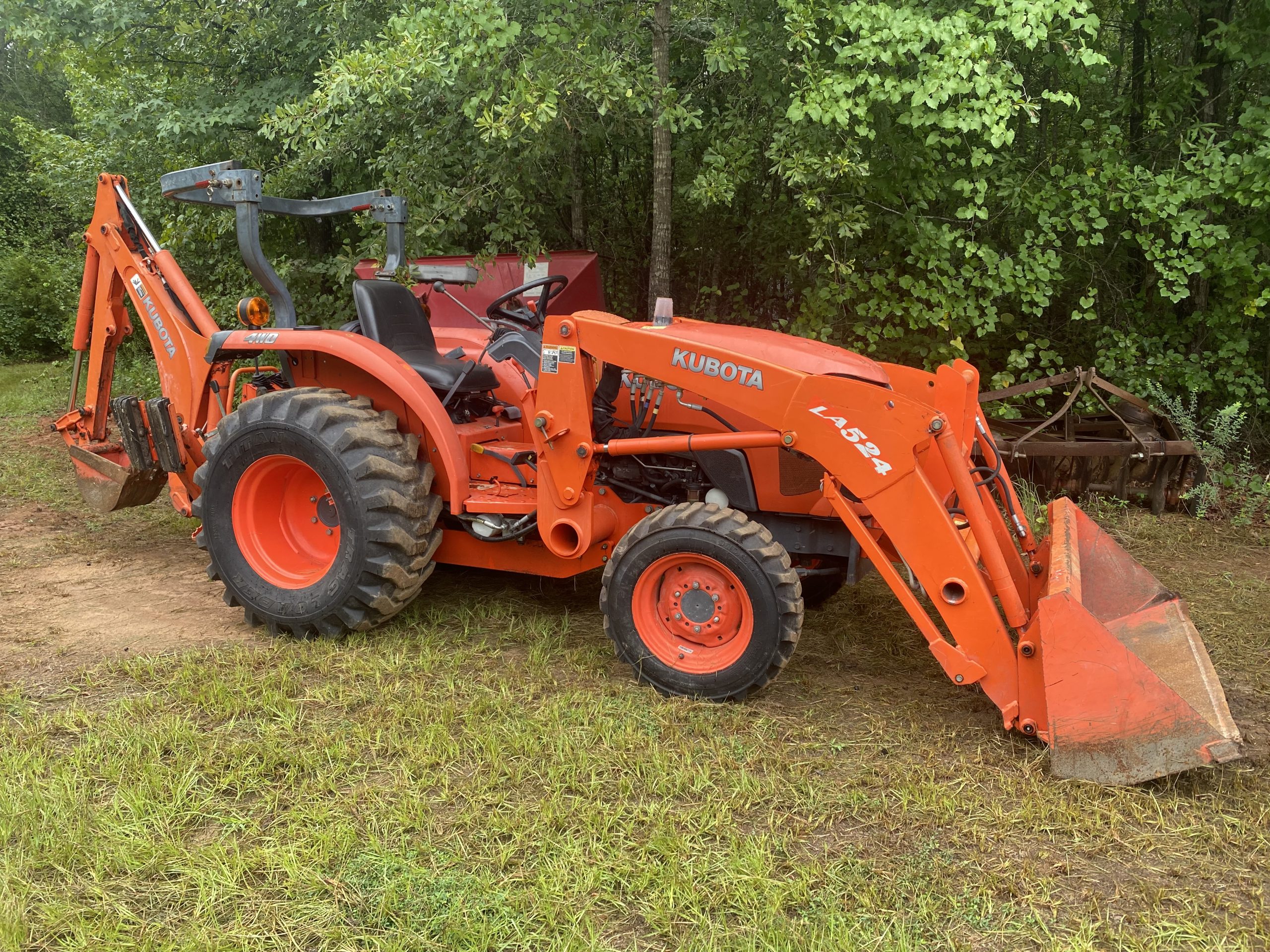 l3800 kubota weight