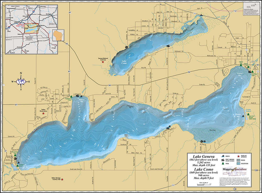 lake geneva directions