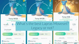 lapras best moveset