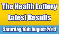 last nights health lottery results