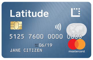 latitude card activation