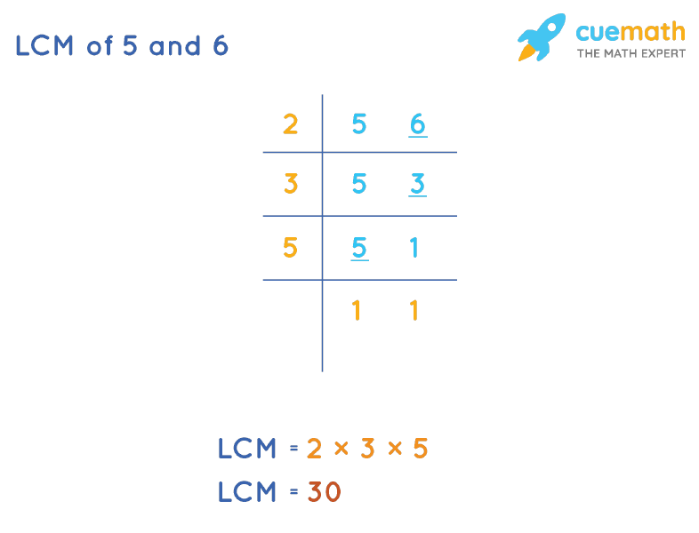 lcm 5 and 6