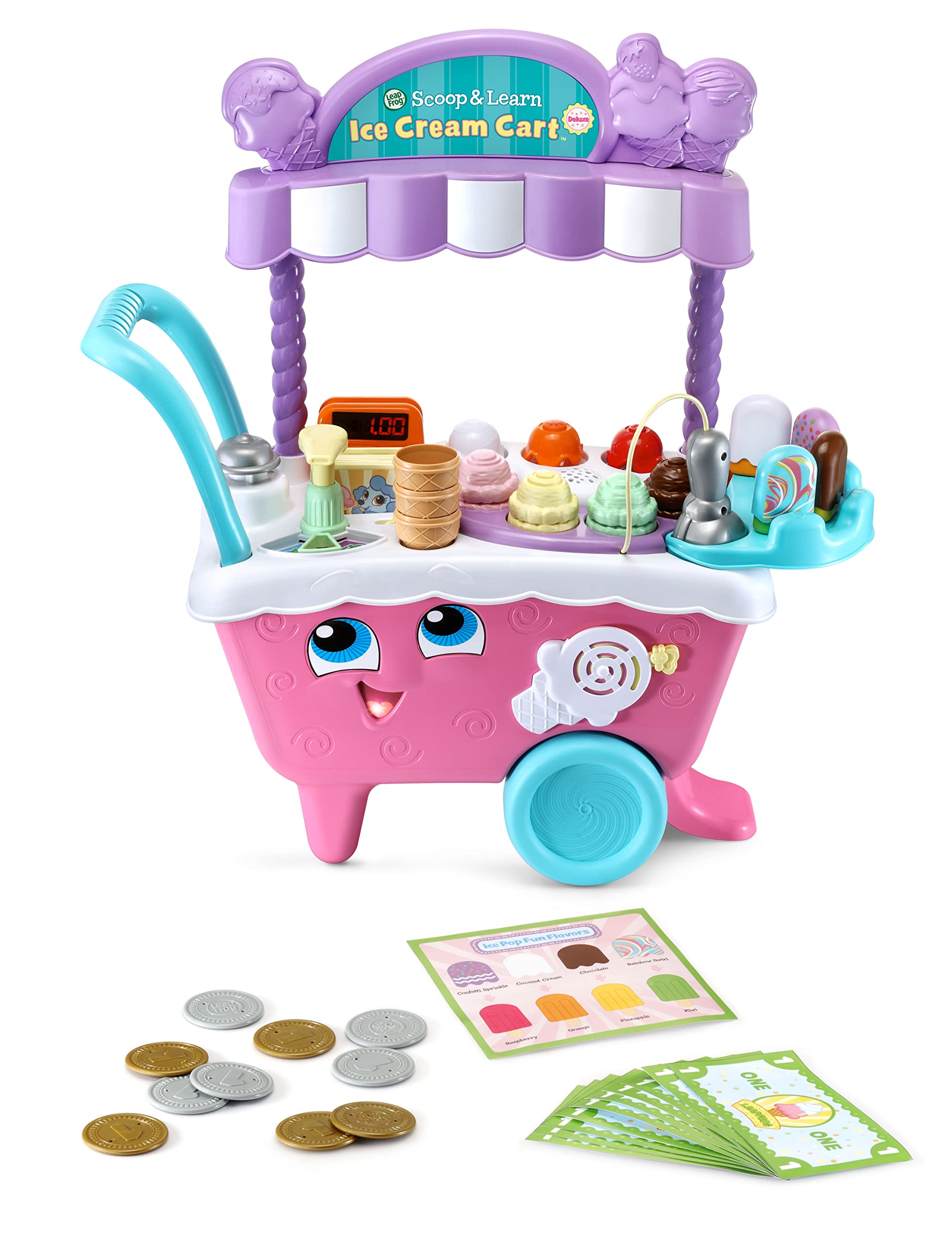 leapfrog ice cream cart