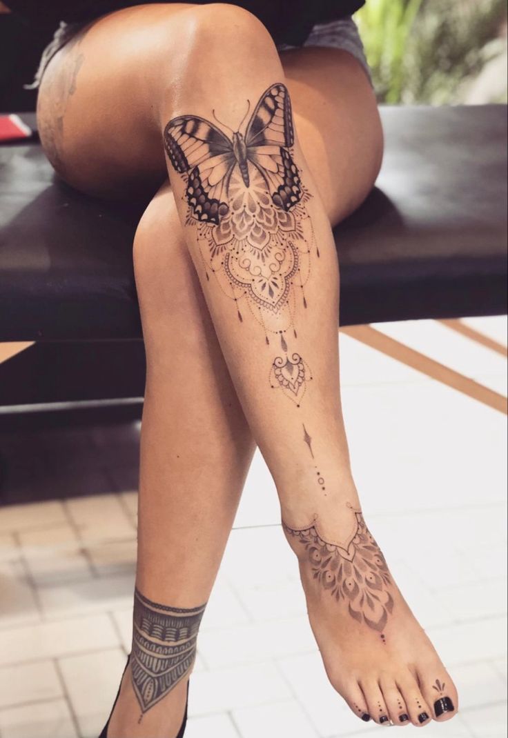 leg tattoos for women