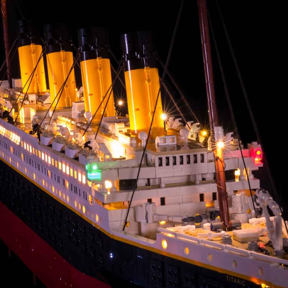 lego titanic lighting kit