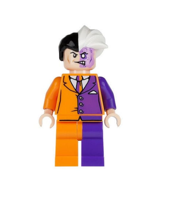 lego two face minifigure