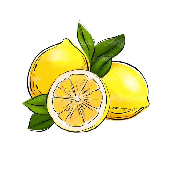 lemon clipart