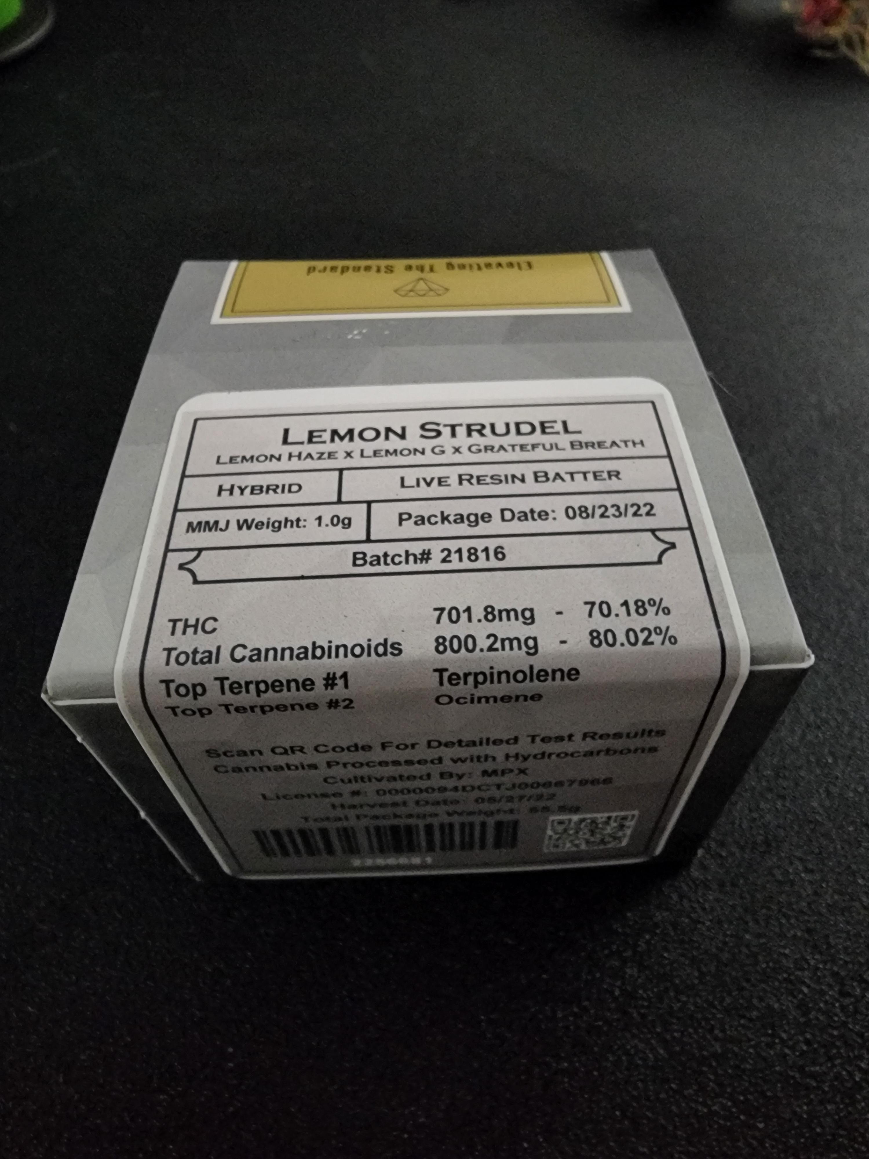 lemon strudel strain