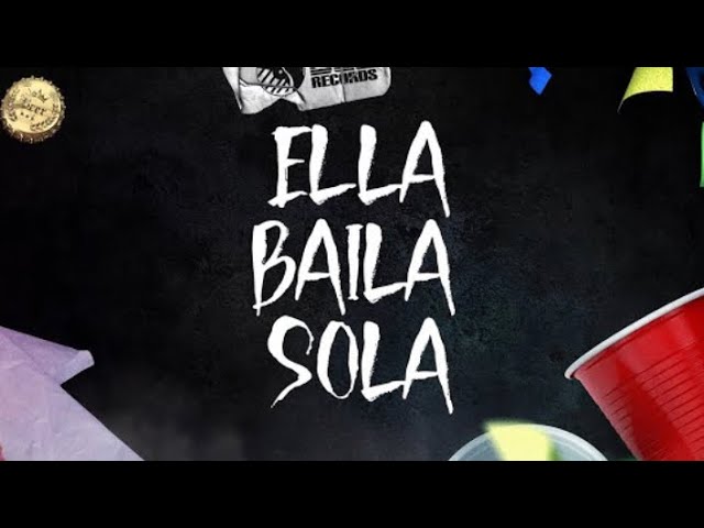 letra ella baila sola