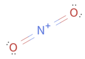 lewis structure for no2+