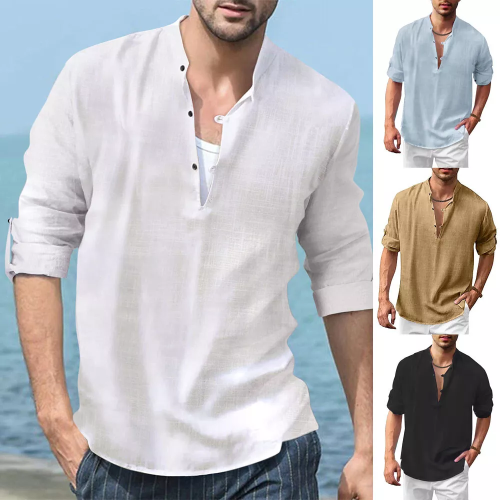 linen henley