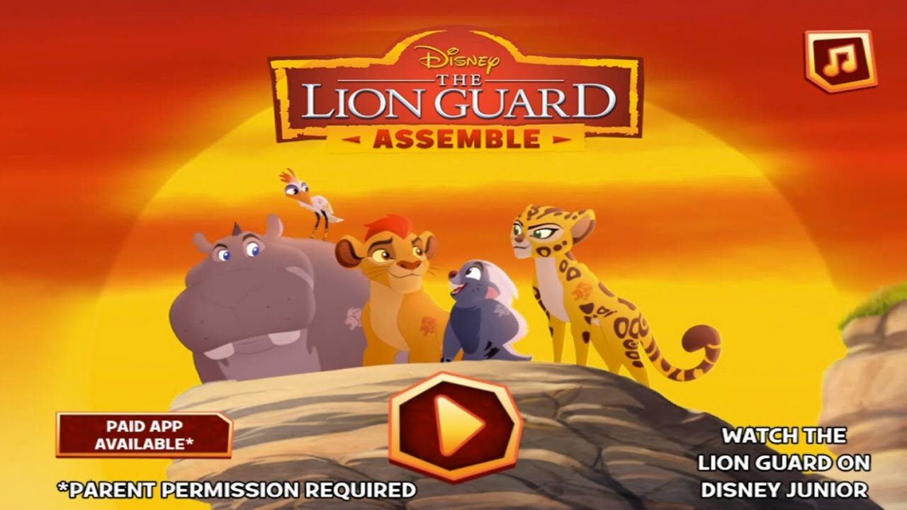 lion guard games