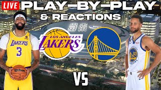 live gsw vs lakers