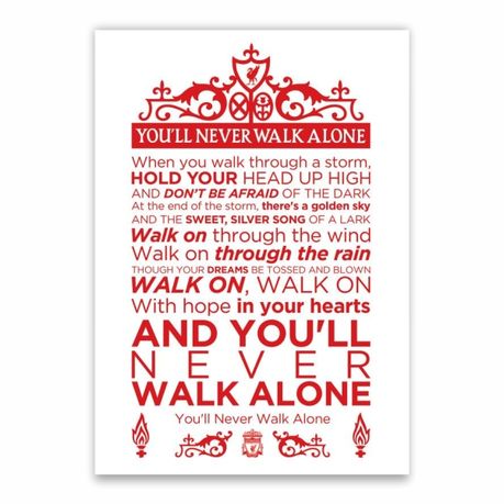 liverpool never walk alone lyrics