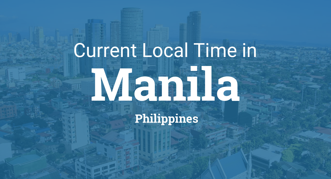 local time philippines