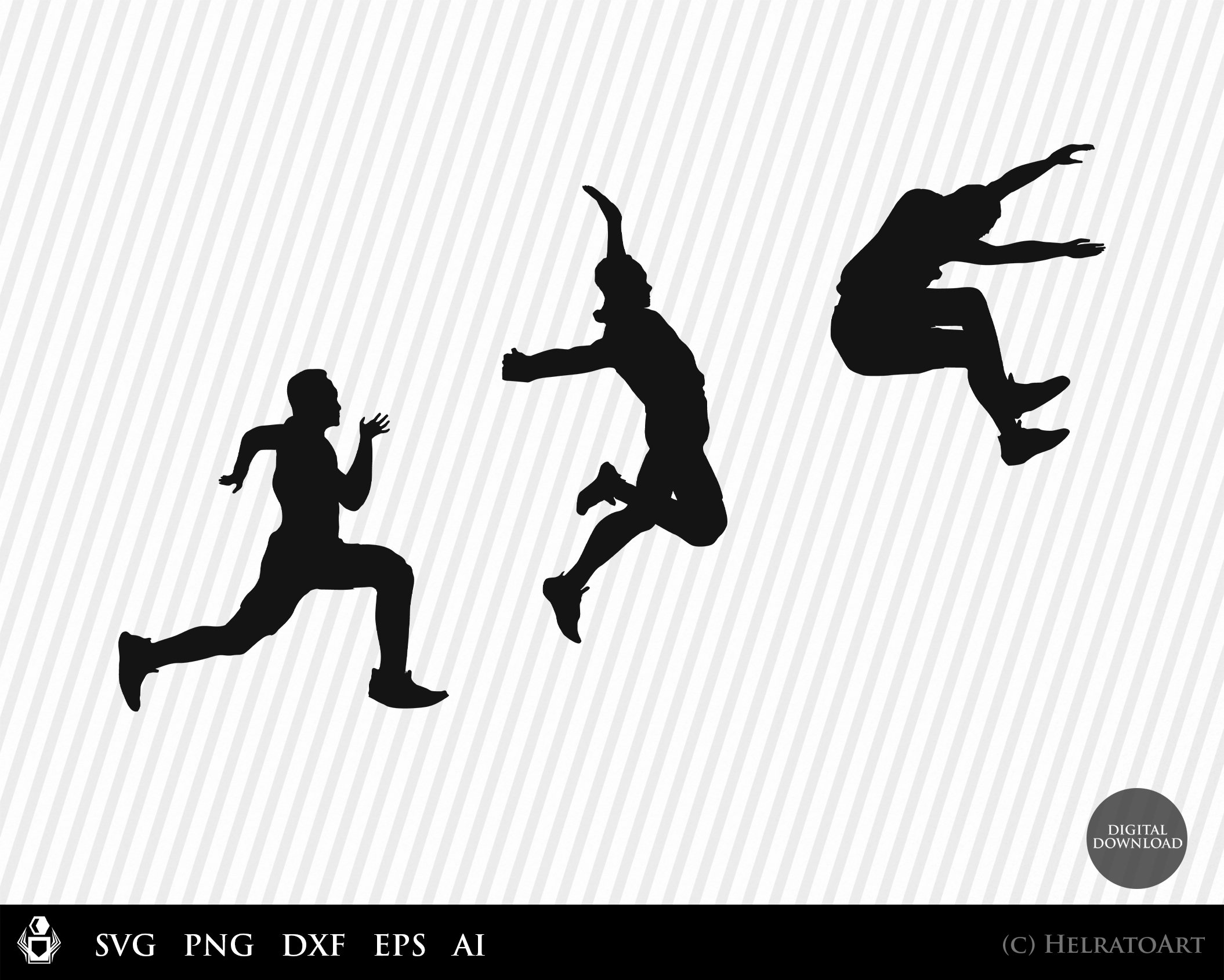 long jump clipart