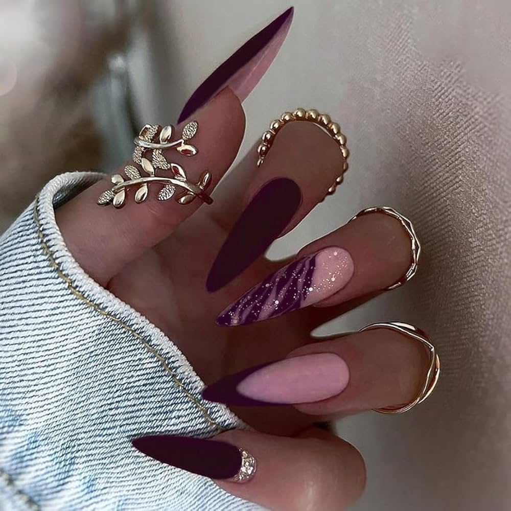 long stiletto nails