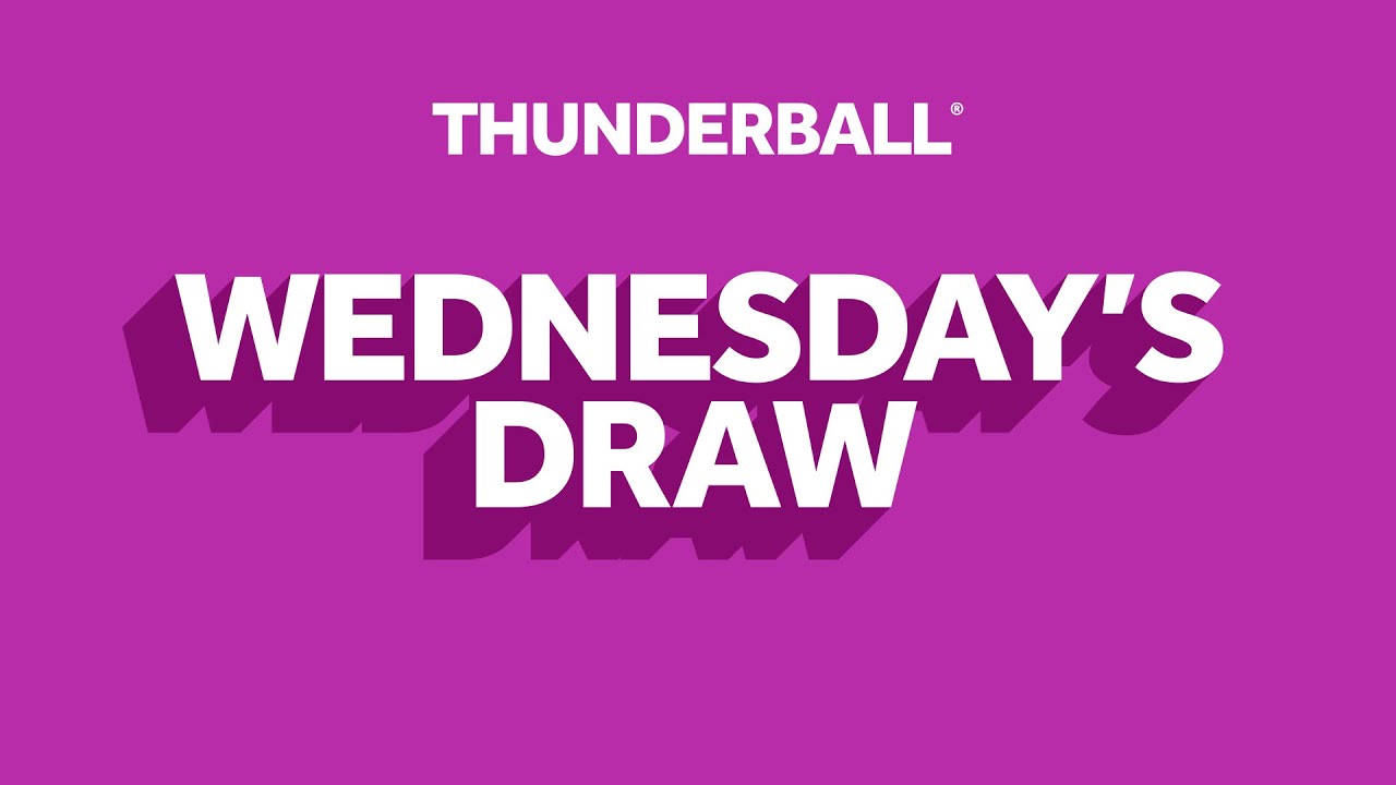 lottery numbers for tonight thunderball