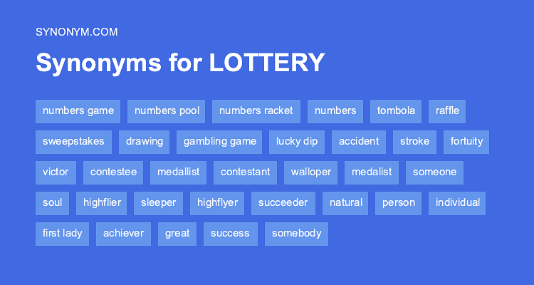 lottery synonym