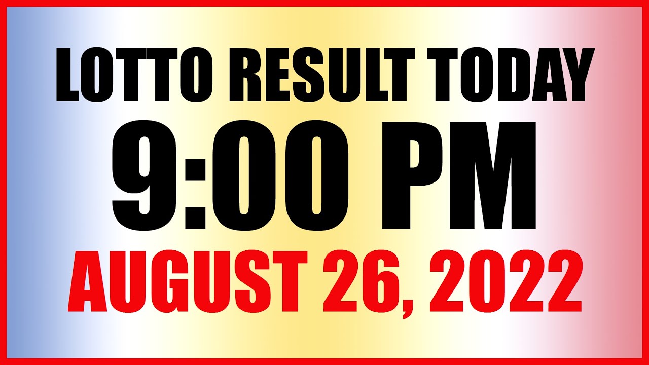 lotto result august 26 2022