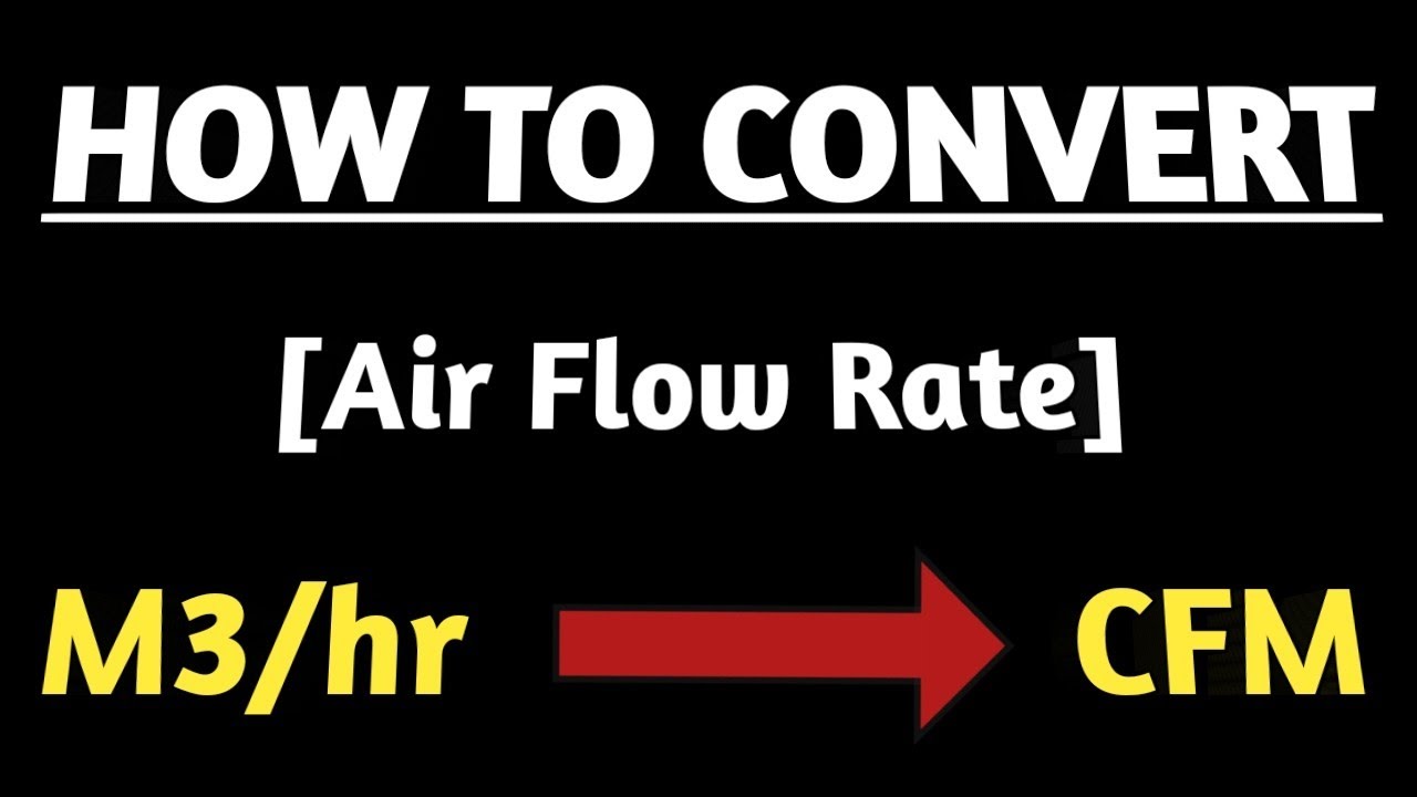 lpm to cfm conversion