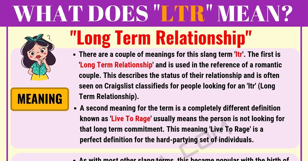 ltr meaning tinder