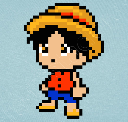 luffy 8 bits