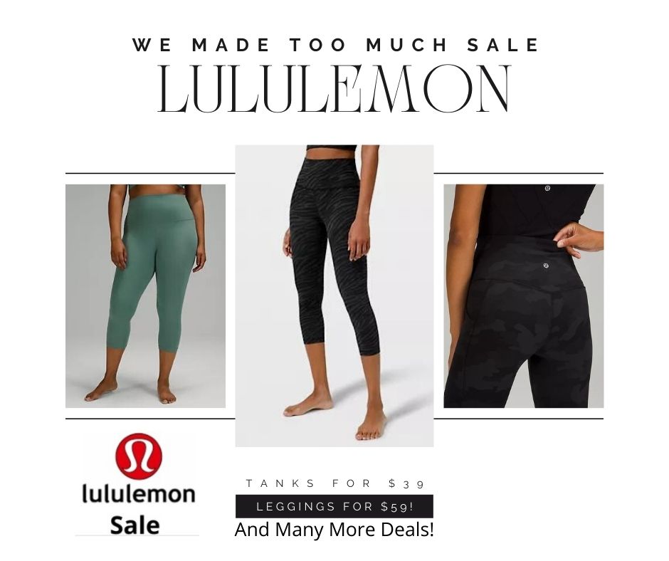 lululemon womens we made too much