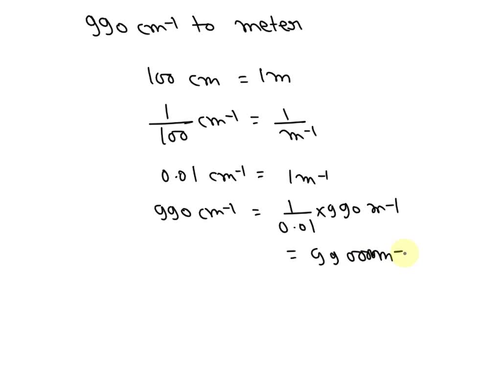 m 1 to cm 1