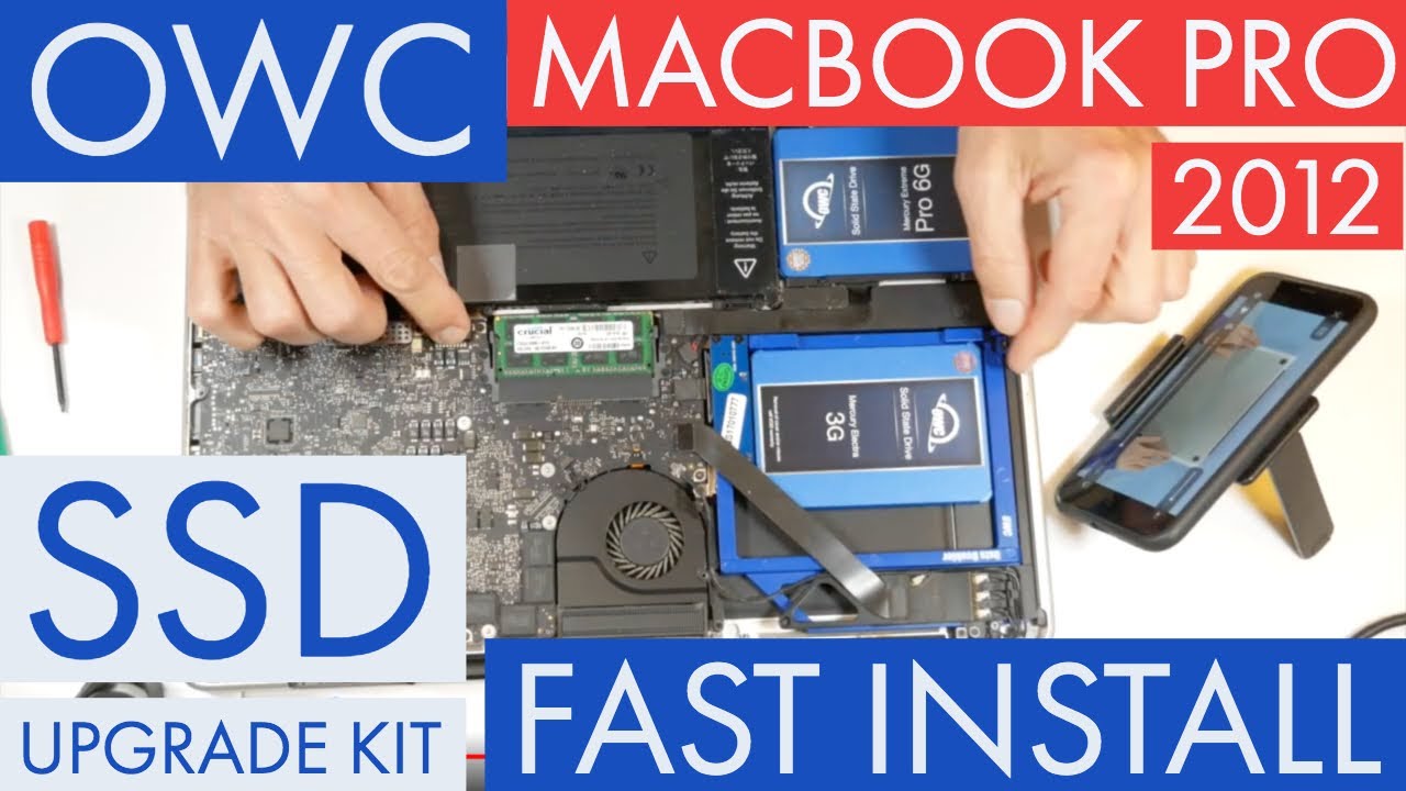 macbook pro 2012 ssd upgrade kit