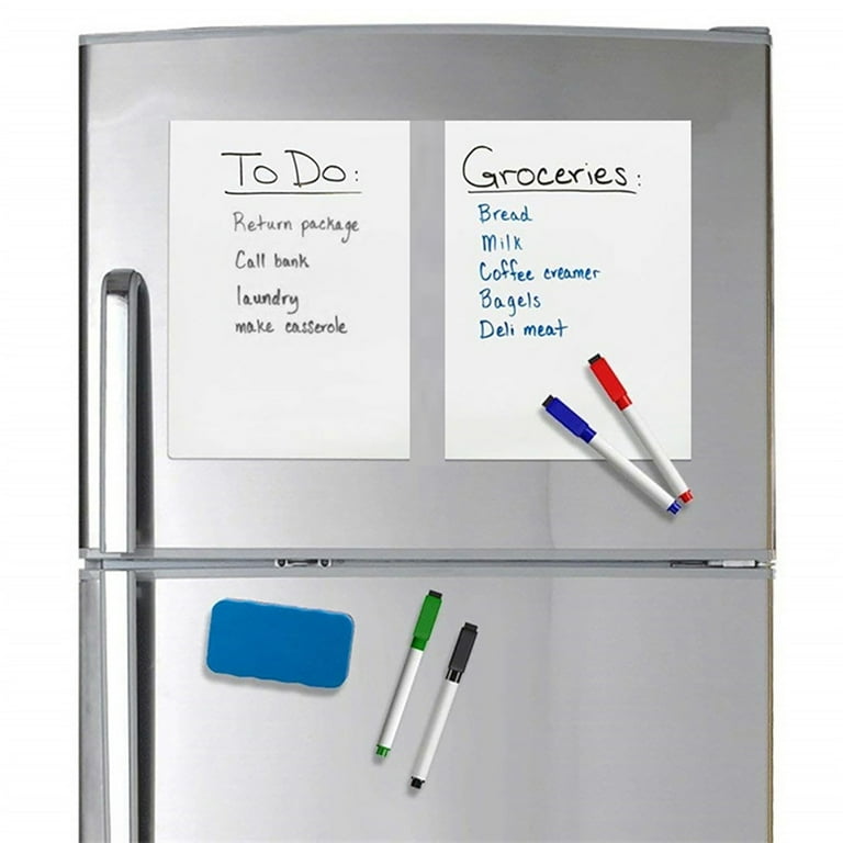 magnetic dry erase whiteboard for fridge