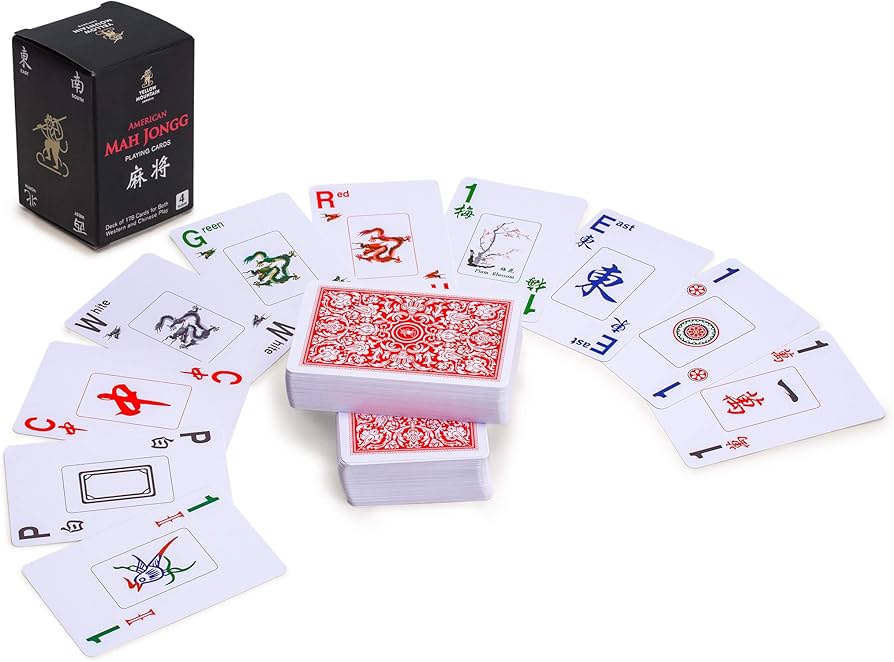 mah jongg playing cards