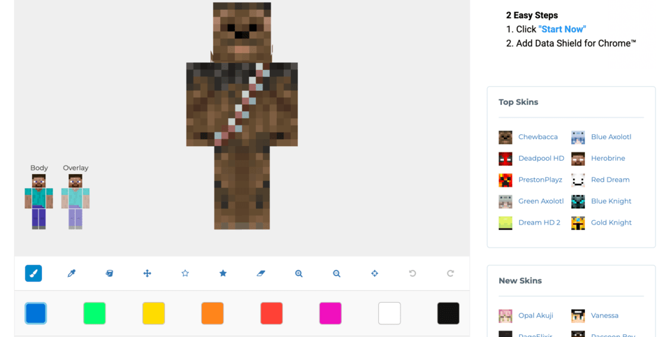 make my own skin