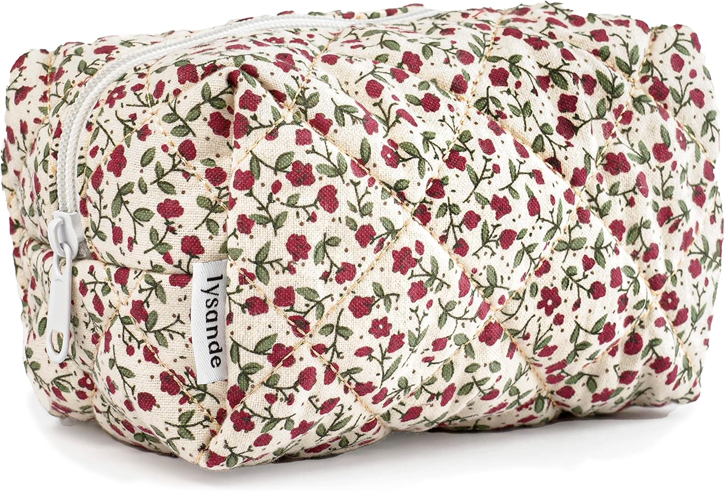 makeup bag flowers