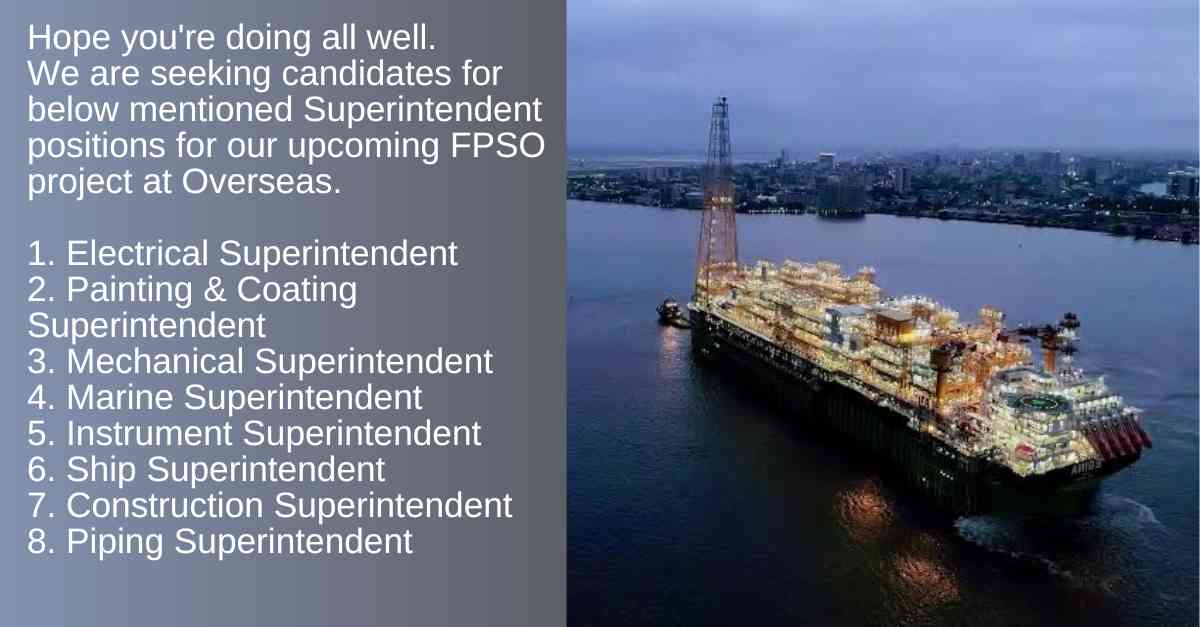 marine superintendent jobs