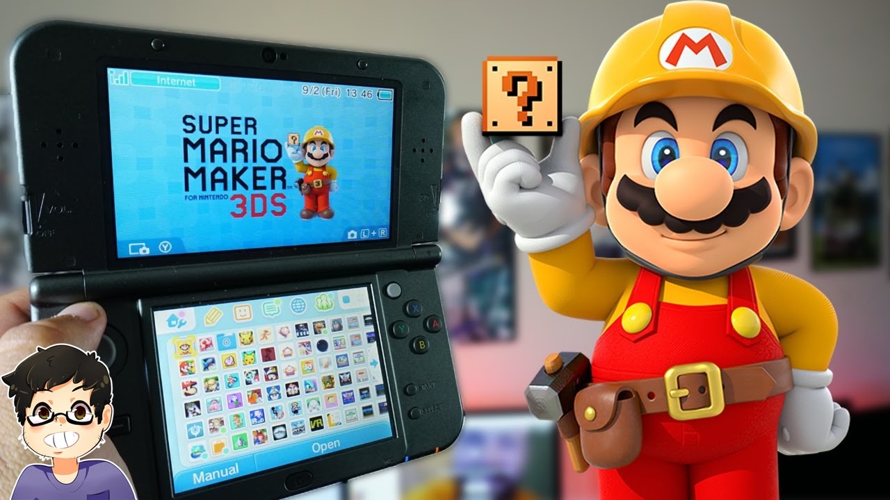 mario maker 3ds game