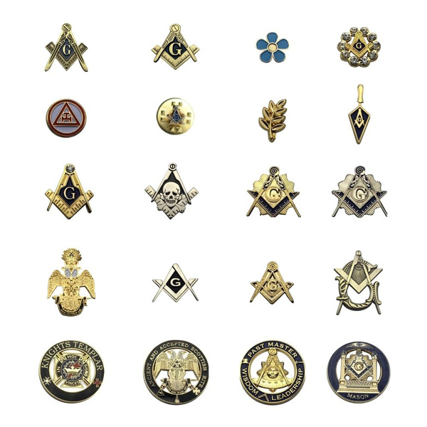 masonic pin badges