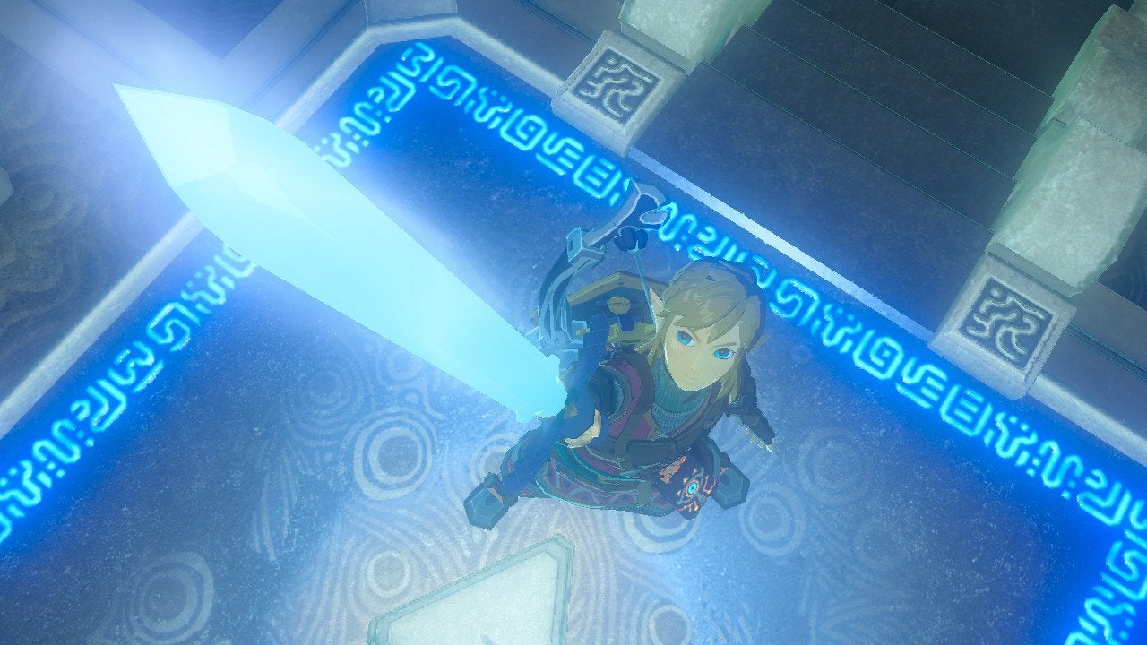 master sword botw trials