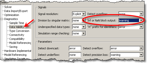 matlab find nan