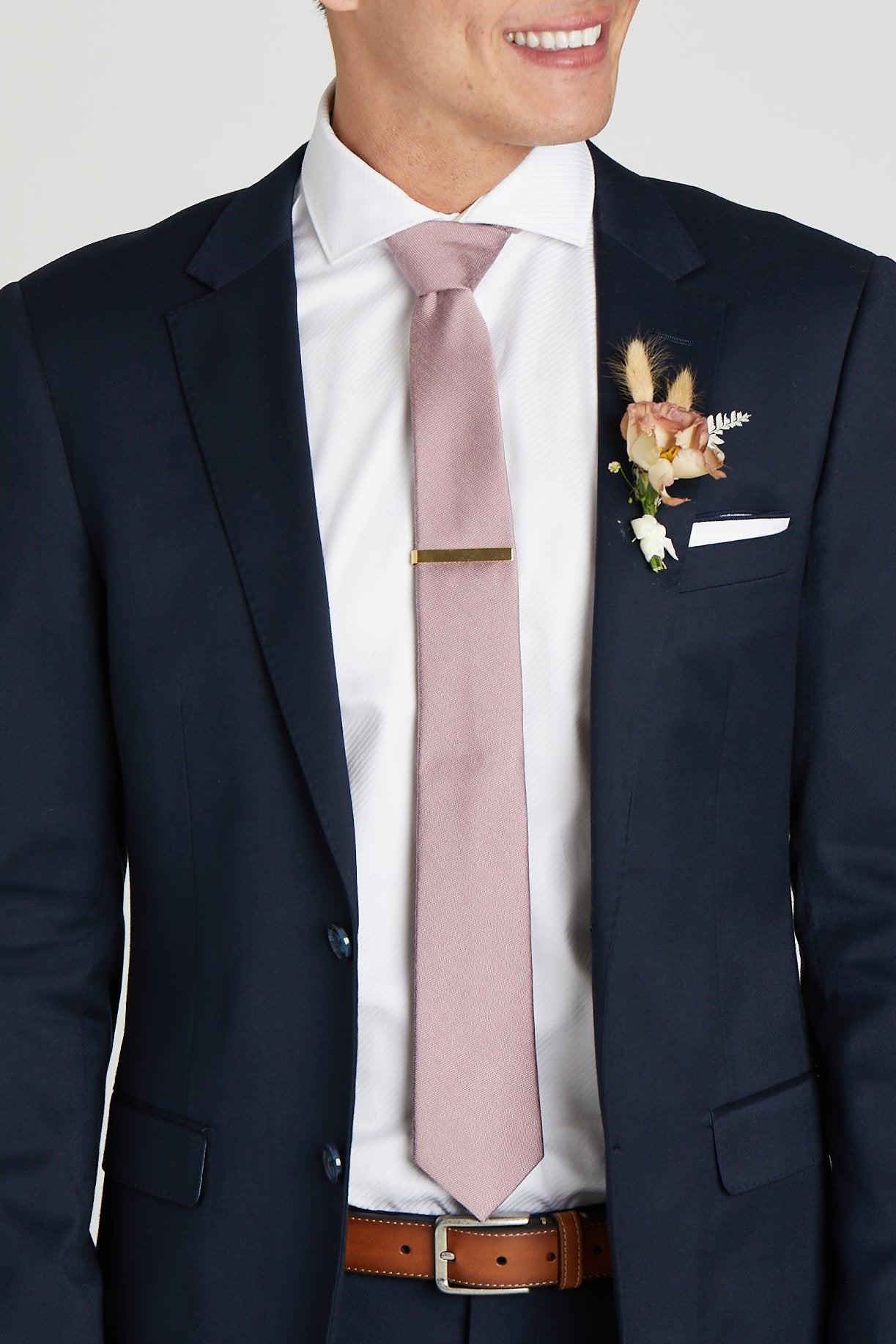 mauve ties groomsmen