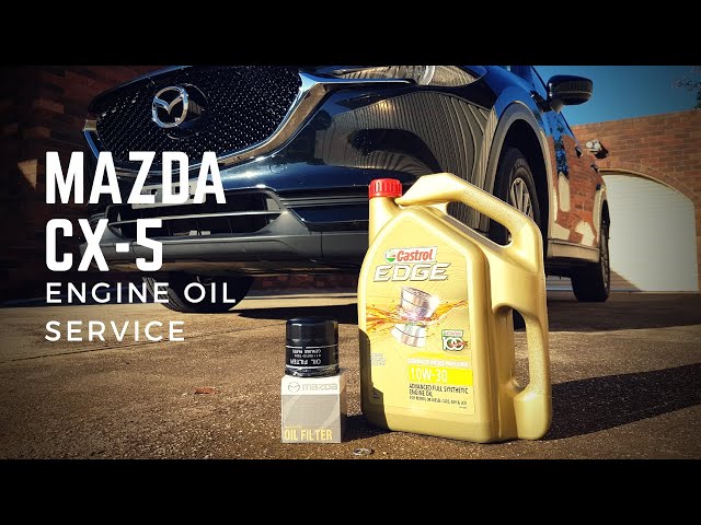 mazda cx5 engine oil